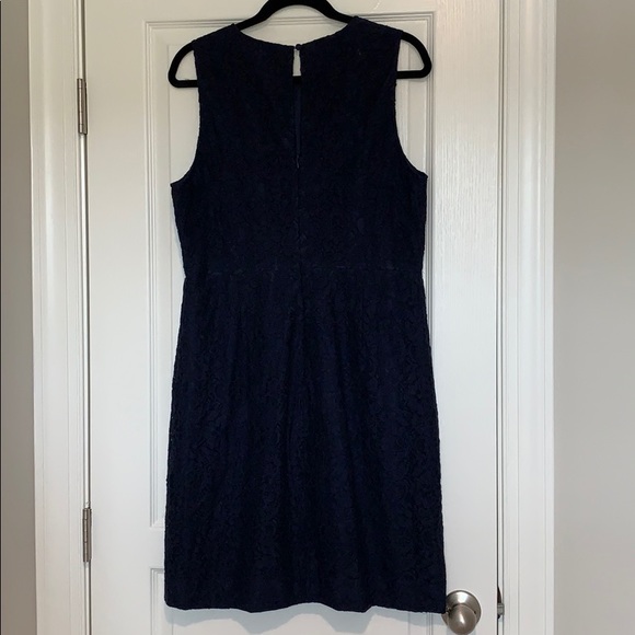Navy Blue J.Crew dress size 14 - Picture 2 of 3